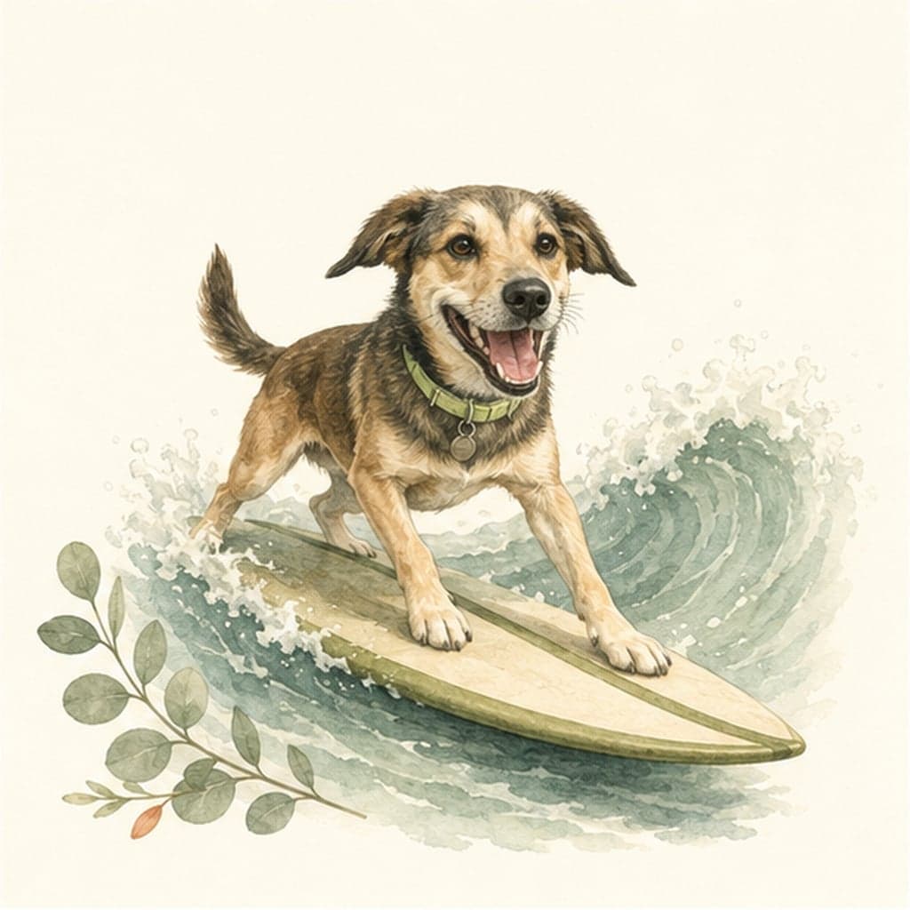 Aula de surf em Noronha